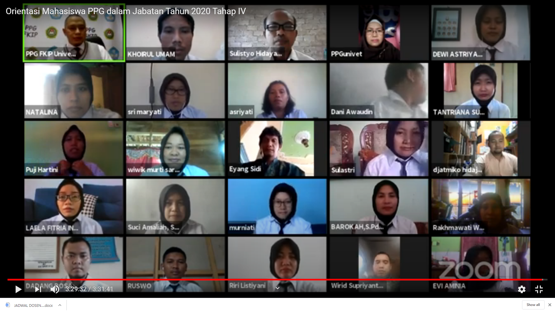 New Normal – PPG Univet Bantara Jalankan Pembelajaran E-Learning (Daring)